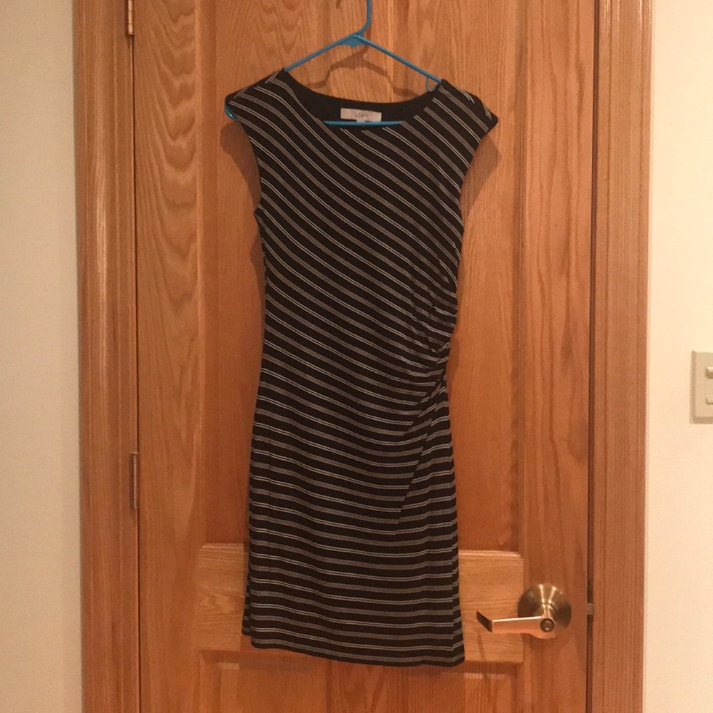 Striped LOFT dress